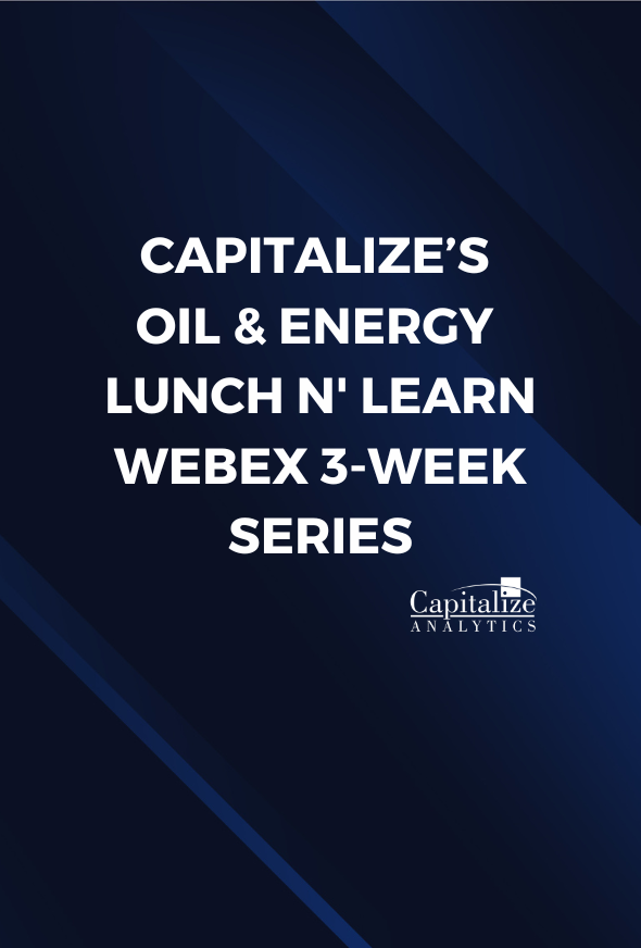 Capitalize Oil & Energy Lunch n' Learn WebEx 3-Week SeriesSpotlight What the heck is Splunk