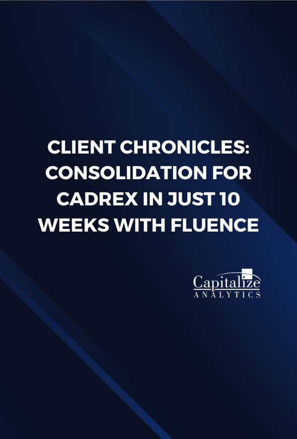 Client Chronicles Consolidation for Cadrex in Just 10 Weeks with Fluence