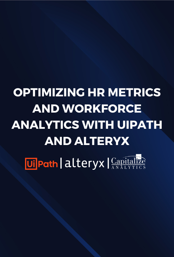 Optimizing HR Metrics and Workforce Analytics with UiPath and Alteryx