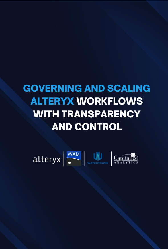 Scale and govern Alteryx workflows to boost efficiency, ensure enhanced control, and streamline data processes for your business's success.