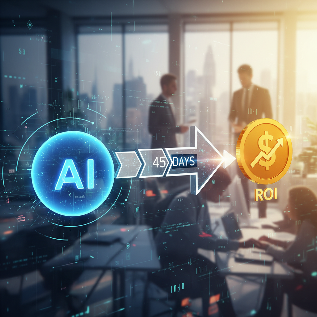 ai to roi in 45 days